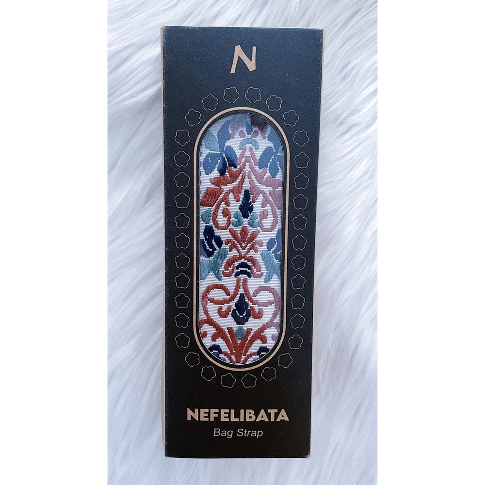 NEFELIBATA 2" Cowhide Head Wide Shoulder Strap